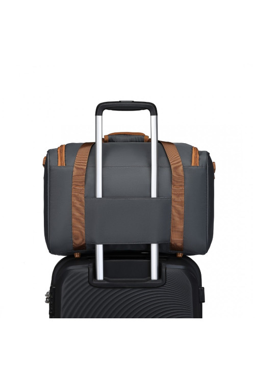 Mała Szara Torba bagaż Podręczny do Samolotu 40x20x25 Doop 