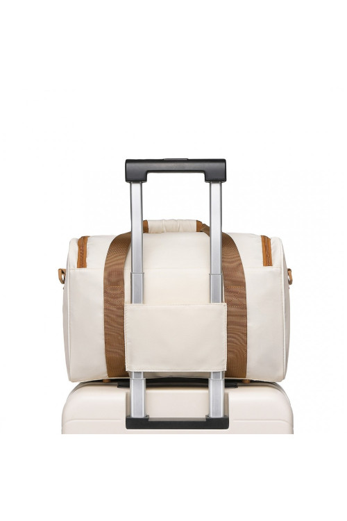 Mała Biała Elegancka Torba Podręczna do Samolotu 40x20x25 Doop 