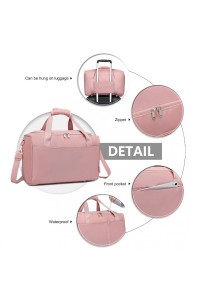 Mała Różowa Torba Podręczna do Samolotu damska 40x20x25 Doop 