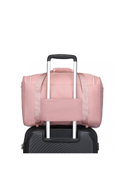 Mała Różowa Torba Podręczna do Samolotu damska 40x20x25 Doop 
