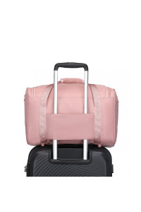 Mała Różowa Torba Podręczna do Samolotu damska 40x20x25 Doop 