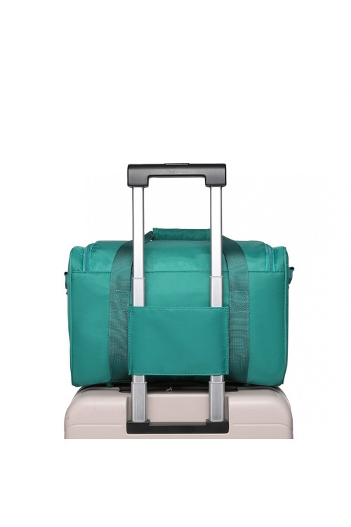 Mała Zielona Torba bagaż Podręczny do Samolotu 40x20x25 Doop 