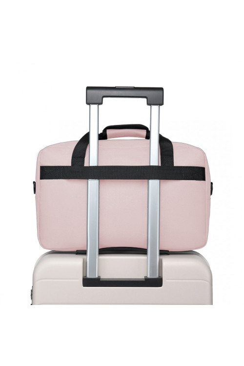 Mała Torba podręczna do Samolotu pudrowy róż 40x20x25 Ryanair Kebo 
