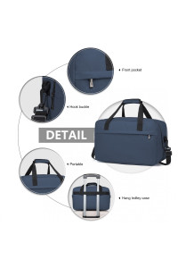 Mała Torba podręczna do Samolotu granatowa 40x20x25 Ryanair Kebo 