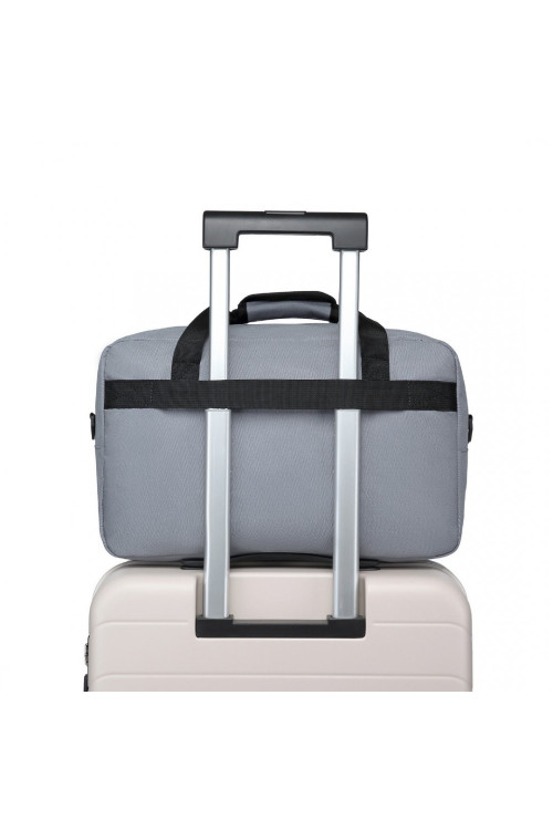 Mała Torba podręczna do Samolotu jasno-szara 40x20x25 Ryanair Kebo 