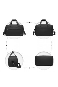 Mała Torba podręczna do Samolotu czarny 40x20x25 Ryanair Kebo 