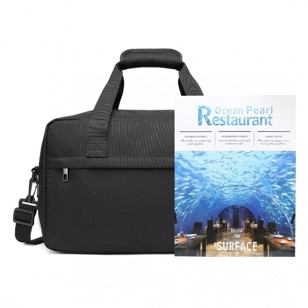 Mała Torba podręczna do Samolotu czarny 40x20x25 Ryanair Kebo 