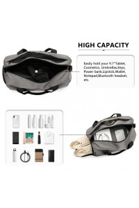 Mała Torba podręczna do Samolotu Ryanair Wizzair 40x20x25 szara Hoff 