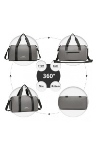 Mała Torba podręczna do Samolotu Ryanair Wizzair 40x20x25 szara Hoff 