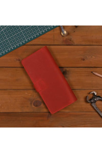 Czerwony Portfel i Etui skórzany na Smartphone Vintage Belveder SH-12 