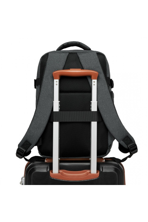 Szary lekki Plecak podręczny do Samolotu Ryanair Wizz Air 40x20x25 Comodo