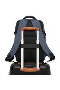 Granatowy lekki Plecak do Samolotu Ryanair Wizz Air 40x20x25 20L Comodo 