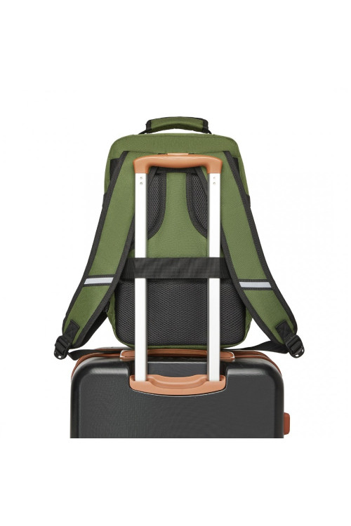 Mały Zielony Plecak Ryanair WizzAir 40x30x20 20L Expander