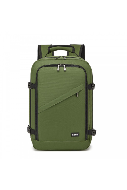 Mały Zielony Plecak Ryanair WizzAir 40x30x20 20L Expander