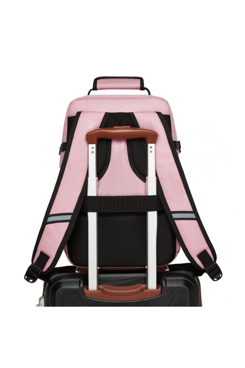 Mały Różowy Plecak Ryanair WizzAir damski 40x30x20 20L Expander