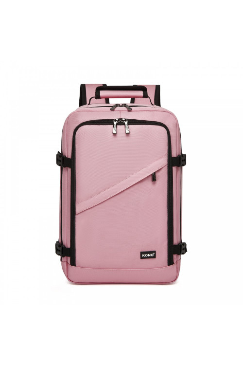 Mały Różowy Plecak Ryanair WizzAir damski 40x30x20 20L Expander