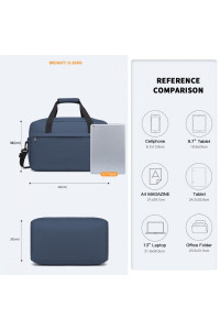 Mała Torba podręczna do Samolotu granatowa 40x30x20 Ryanair Kebo 