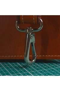 Camelowa Teczka Vintage Skórzana do Pracy na ramię Belveder BV41  Camelowa Teczka Vintage Skórzana do Pracy na ramię Belveder BV41