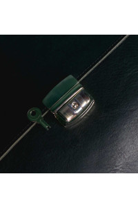 Czarna Teczka Vintage z klamrą Skórzana do Pracy na ramię Belveder BV41  Czarna Teczka Vintage z klamrą Skórzana do Pracy na ramię Belveder BV41