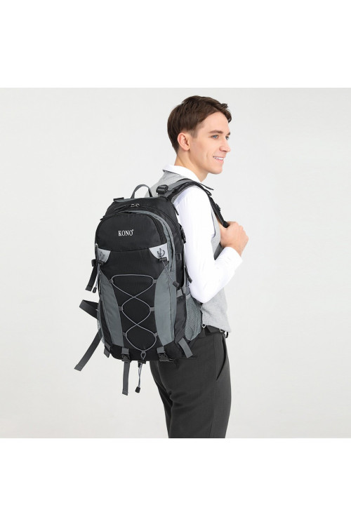 Czany Plecak do Nordic Walking Outdoorowy Podróżny 40L Wolfor