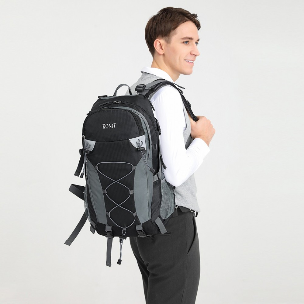 Czany Plecak do Nordic Walking Outdoorowy Podróżny 40L Wolfor 