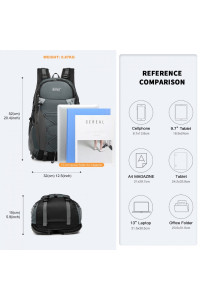 Czany Plecak do Nordic Walking Outdoorowy Podróżny 40L Wolfor 