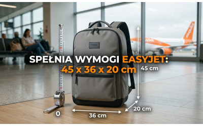 Jaki bagaż podręczny do EasyJet 45 × 36 × 20 cm?  