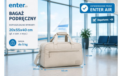 Jaki bagaż do linii Enter Air?  