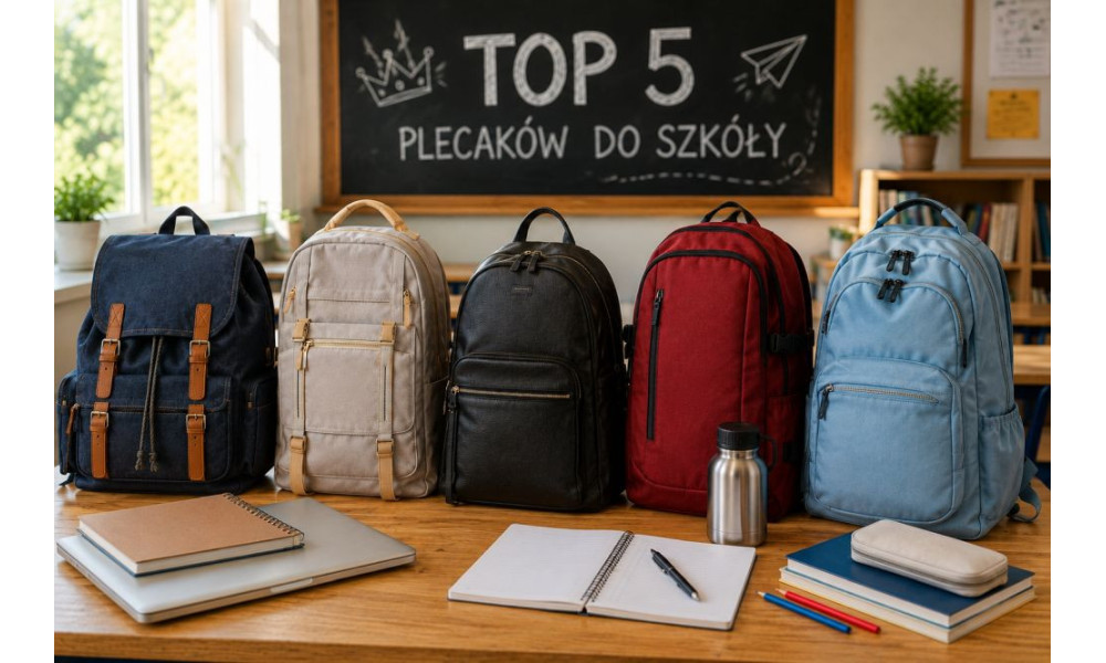 Ranking najlepszych plecaków do szkoły 2026. Nasze TOP 5